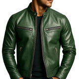 Veste en Cuir Vintage