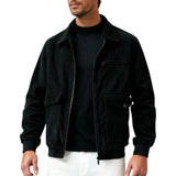 Veste en Velours Côtelé pour Homme - Noir