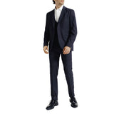 Pantalons de costume slim fit - Bleu marine
