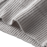 Four Seasons Cardigan zippé en laine mérinos