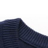 Pull en coton décontracté pour hommes