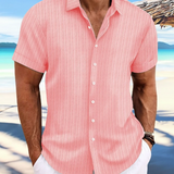 Chemise Casual à Manches Courtes