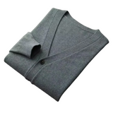 Cardigan tricoté en laine mérinos Faunus