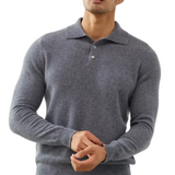 Pull Polo en Cachemire Ponza