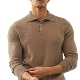 Pull Polo en Cachemire Ponza