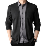 Chemise et cardigan 2-en-1