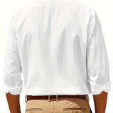 Chemise en lin élégante