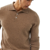 Pull Polo en Cachemire Ponza