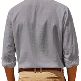 Chemise en lin élégante