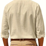 Chemise en lin élégante
