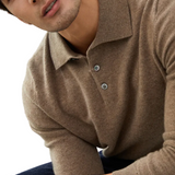Pull Polo en Cachemire Ponza