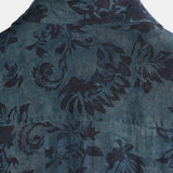 Chemise à Manches Courtes en Coton Boho Vintage avec Imprimé Floral pour Homme