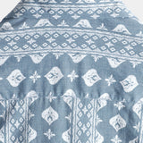 Chemise en Coton d'Été Rétro pour Homme, à Manches Courtes, Rayée