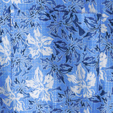 Chemise en Coton Floral Tropical pour Homme à Manches Courtes