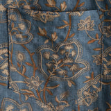 Chemise en Coton pour Homme à Imprimé Paisley Floral Vintage Rétro des Années 70 avec Boutons et Manches Courtes pour la Plage