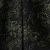 Chemise à Manches Courtes en Coton Hawaïenne Florale Rétro pour Homme