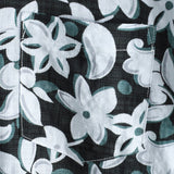 Chemise en Coton de Vacances Tropicales Vintage à Fleurs à Manches Courtes pour Homme