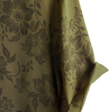 Chemise en Coton Vintage Florale Verte pour Homme à Manches Courtes Cool Rétro Été Années 70