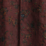 Chemise en Coton d'Été Florale Rétro Boho pour Homme