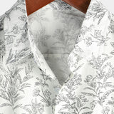 Chemise Hawaïenne en Coton avec Imprimé Floral pour Homme - Été