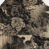 Chemise d'été hawaïenne vintage en coton floral pour homme à manches courtes