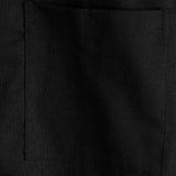 Chemise à Manches Courtes en Coton avec Poches Poitrine de Couleur Unie pour Homme