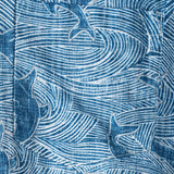 Chemise à Manches Courtes en Coton Hawaïenne pour Homme d'Été Ocean Shark