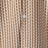 Chemise en Coton pour Homme Casual de Vacances à Manches Courtes Couleur Kaki avec Boutons