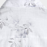Chemise à Manches Courtes en Coton Imprimée Florale pour Homme