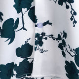 Chemise en Coton Floral d'Été à Manches Courtes pour Homme