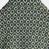 Chemise Casual en Coton à Manches Courtes avec Imprimé Géométrique pour Homme