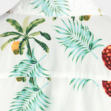 Chemise en Coton de Plage Hawaïenne avec Imprimé d'Ananas pour Homme, à Manches Courtes et Boutons