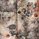 Chemise Casual en Coton Rétro à Boutons avec Imprimé Floral pour Homme