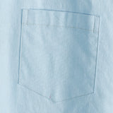 Chemise Casual en Coton à Manches Courtes pour Homme