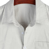 Chemise Casual en Coton à Manches Courtes pour Homme