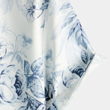Chemise Casual en Coton à Manches Courtes avec Bouton et Imprimé Floral de Skull pour Homme