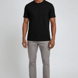 T-shirt Slim-Fit pour Homme en Noir