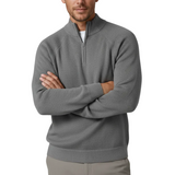 Pull à col montant Herre Half-Zip – Gris