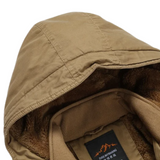 Veste d'Hiver Élégante en Coton Doublé