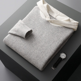 Hoodie en Laine Merino Nova
