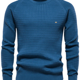 Pull pour homme avec motif en damier