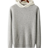 Hoodie en Laine Merino Nova