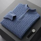 Deneb Cachemire Velours Demi-Zip
