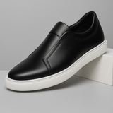 Chaussures Élégantes en Cuir Slip-On