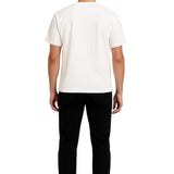 T-shirt en Coton pour Homme – Respirant à Manches Courtes Col Rond – Blanc