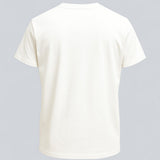 T-shirt pour Homme en Coton – Respirant à Manches Courtes Col Rond – Blanc