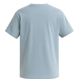 T-shirt en Coton pour Homme – Respirant à Manches Courtes Col Rond – Bleu Brume