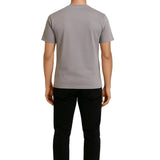 T-shirt en Coton pour Homme – Respirant à Manches Courtes Col Rond – Gris Fer