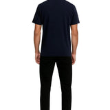 T-shirt pour Homme en Coton – Respirant à Manches Courtes Col Rond – Bleu Marine