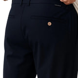 Pantalons pour hommes – Coupe droite en coton avec stretch